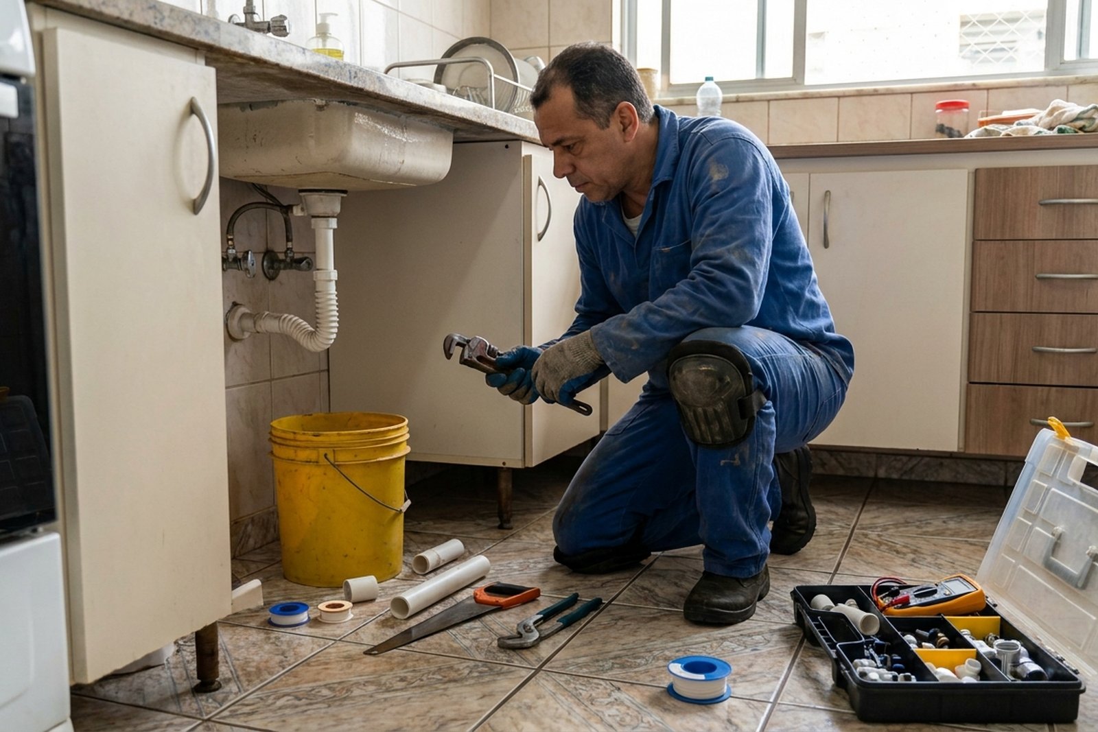 Reparo Hidráulico em Melvi, Praia Grande‑SP